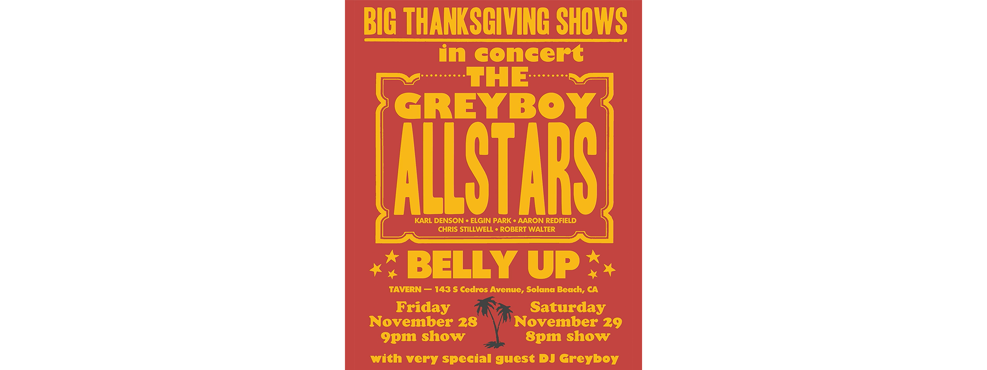 The Greyboy Allstars Thanksgiving 2025
